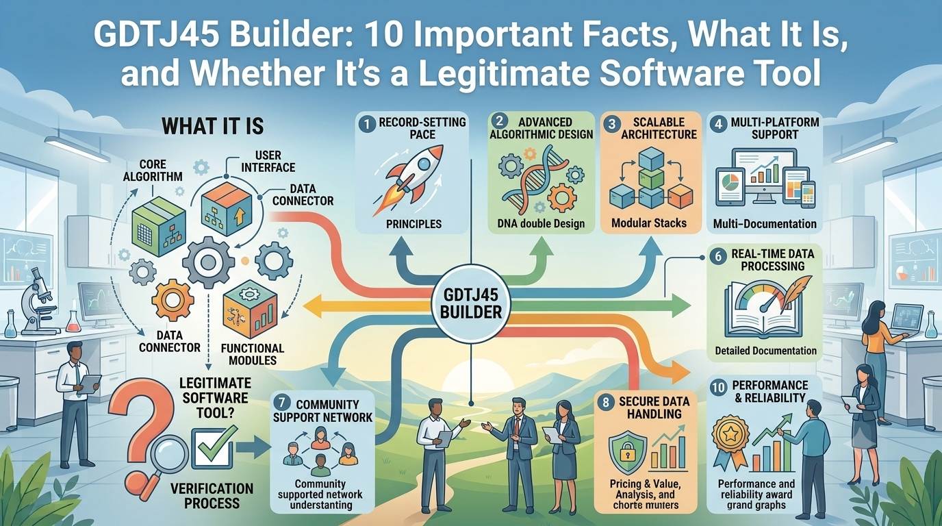 GDTJ45 Builder: 10 Important Facts, What It Is, and Whether It’s a Legitimate Software Tool
