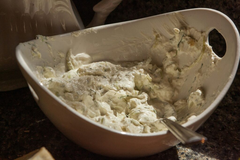 What Is the Highest Temperature Allowed for Cold Holding Tuna Salad? Refrigerated tuna salad with food safety temperature recommendations for cold holding.