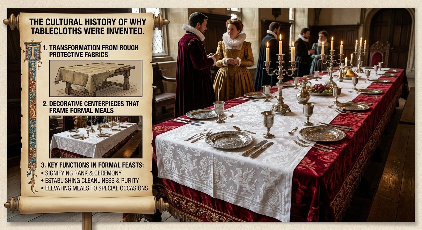Why Were Tablecloths Invented? 7 Fascinating Reasons Behind Their Long History
