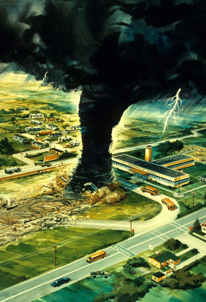 F10 Worst Tornado in History guide to extreme tornado damage, wind intensity, historical records, affected areas, fatalities, and weather preparedness.